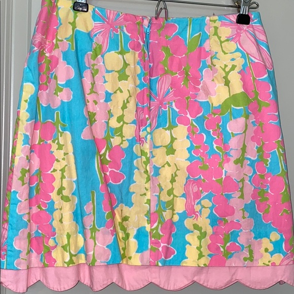 Lilly Pulitzer Cynthia Skirt in Snappy Dragonfly 2 - Picture 3 of 5